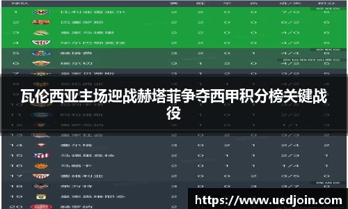 瓦伦西亚主场迎战赫塔菲争夺西甲积分榜关键战役